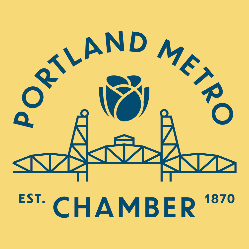 Portland Metro Chamber logo with the Hawthorn Bridge