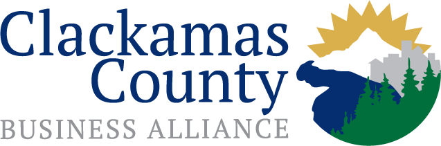 Clackamas County Business Alliance logo.